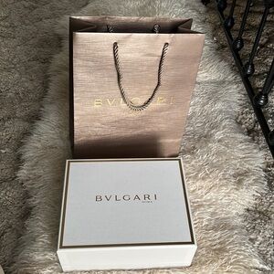 BVLGARI ROMA empty perfume bag